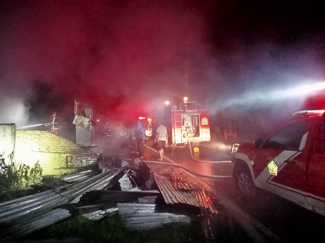Di Aceh Tengah, Dua Rumah Kembali Hangus Terbakar