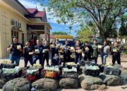 Polisi Amankan 1 Tersangka Dan 250 Kg Sabu Di Aceh Tamiang