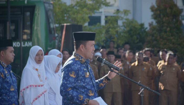 Pj Bupati Bener Meriah Pimpin Apel HKN