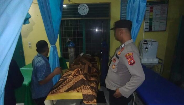 ODGJ Tewas Dihantam Truk