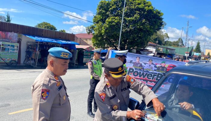 Kapolres Humbahas Ajak Masyarakat Sukseskan F1 Powerboat