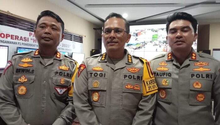 Polda Sumut Imbau Warga Ikuti Rekayasa Lalu Lintas Event F1H2O