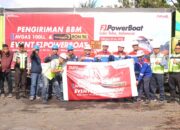 Pertamina melalui Pertamina Patra Niaga Regional Sumbagut mengirimkan Avgas ke Balige, Kabupaten Toba, Selasa (21/2). Hal ini dilakukan Pertamina untuk mendukung penyelenggaraan kejuaraan dunia F1 Powerboat atau F1H2O.