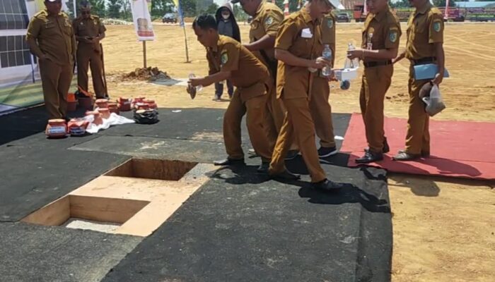 Tanah Peletakan Batu Pertama Kantor Bupati Dari Desa Se-Batubara