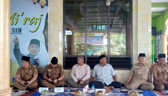 Plt Bupati Langkat Hadiri Isra Mikraj: Ingatkan Perbaiki Shalat