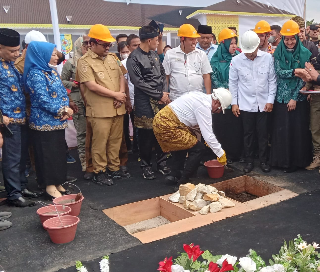 Gubsu Edy Rahmayadi: 16 Tahun Batubara, Kantor Bupati Mulai Dibangun