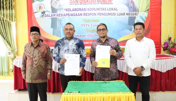 PSGA IAIN Langsa Dan Yayasan JRSI Kerjasama Bidang Penanganan Pengungsi Luar Negeri