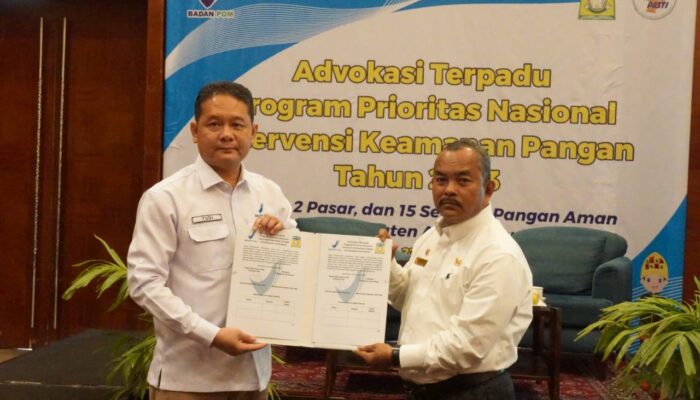 Pemkab Aceh Besar Berkomitmen Intervensi Keamanan Pangan Bersama BPOM