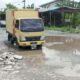 Jl. Platina 1 Medan Deli Rusak Parah