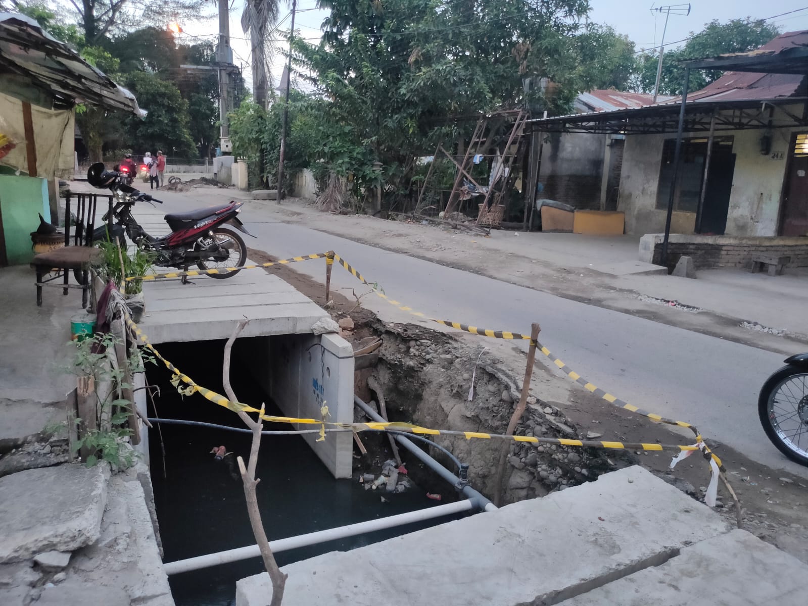 Ethics of Care Terima Aduan Warga Galian Parit Dibiarkan Menganga