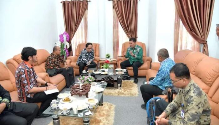 Haili Yoga Terima Kunker Kepala Balai Bahasa Provinsi Aceh