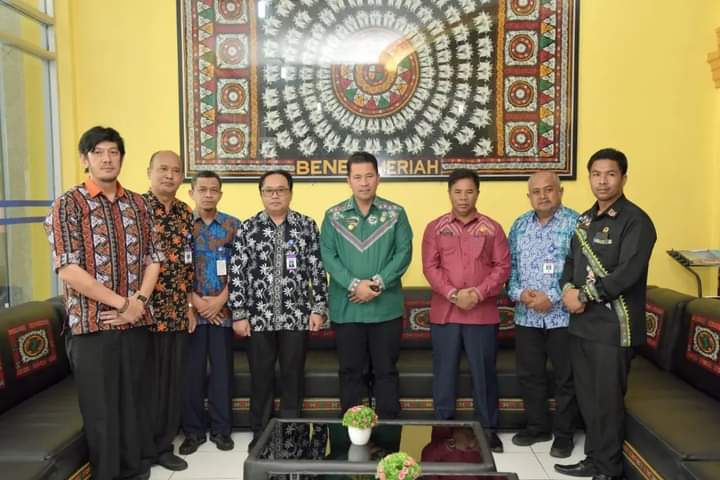 Haili Yoga Terima Kunker Kepala Balai Bahasa Provinsi Aceh