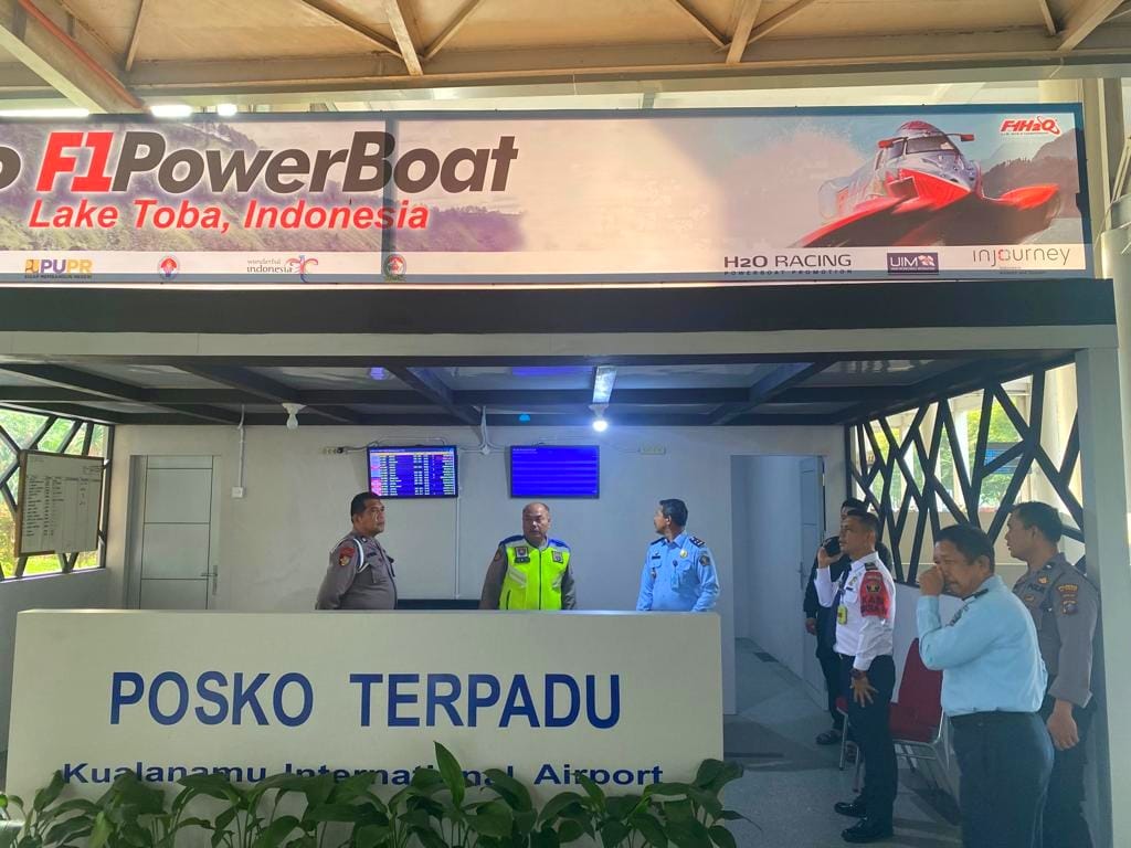 Kemenkumham Sumut Pantau Kesiapan Imigrasi Bandara Kualanamu Jelang Event F1H2O