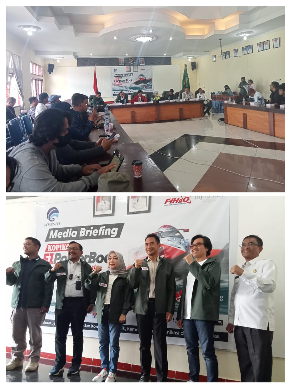 Ratusan Wartawan Tiba Di Balige, Kemenkominfo Gelar Media Briefing