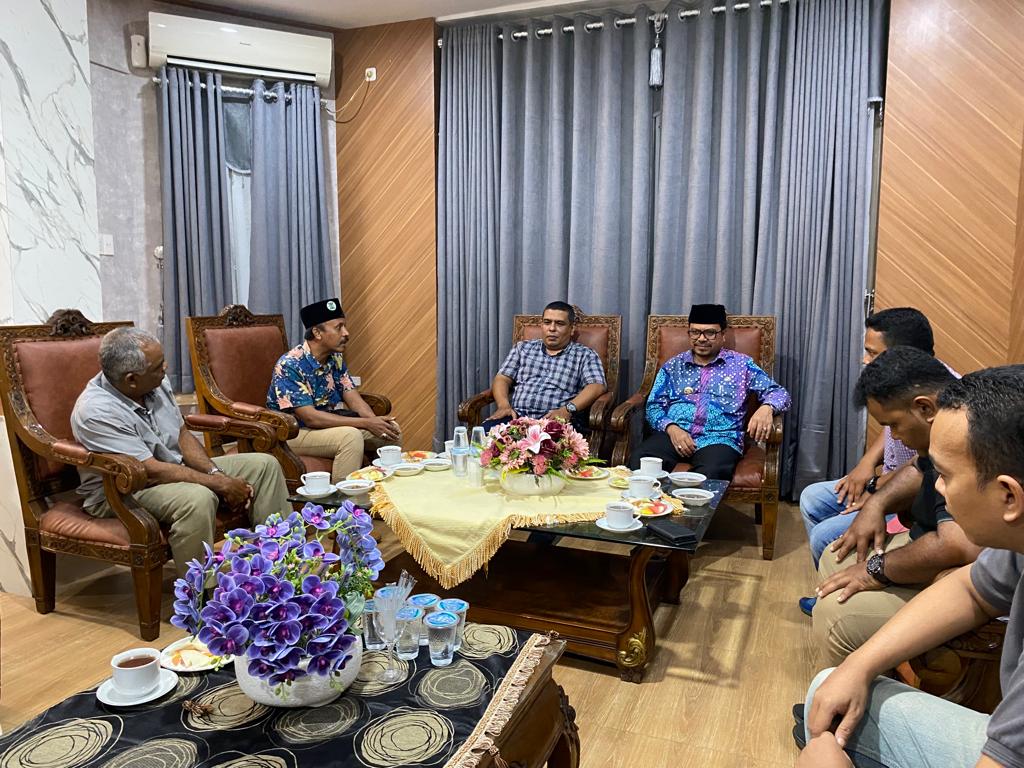 Bupati Bersama PWI Aceh Utara Bahas Perkembangan Dan Kerja Sama Wartawan