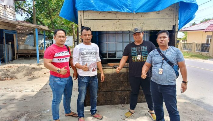 Ditreskrimsus Polda Aceh Tangkap Terduga Pelaku Penimbunan Solar Subsidi
