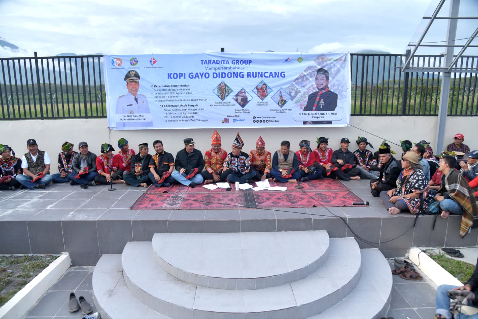 Dispar Bener Meriah Gandeng Taradita Group Gelar Lomba Didong