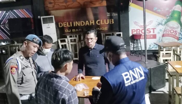 Razia Hiburan Malam Di Deliserdang Amankan 3 Pria Dan 3 Wanita Positif Ekstasi