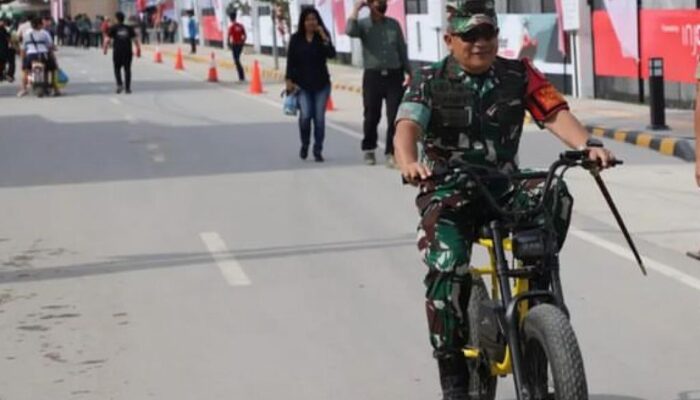 Dipakai Pangdam I/BB, Sepeda Listrik Lokal Jadi Sorotan Wisata F1H2O