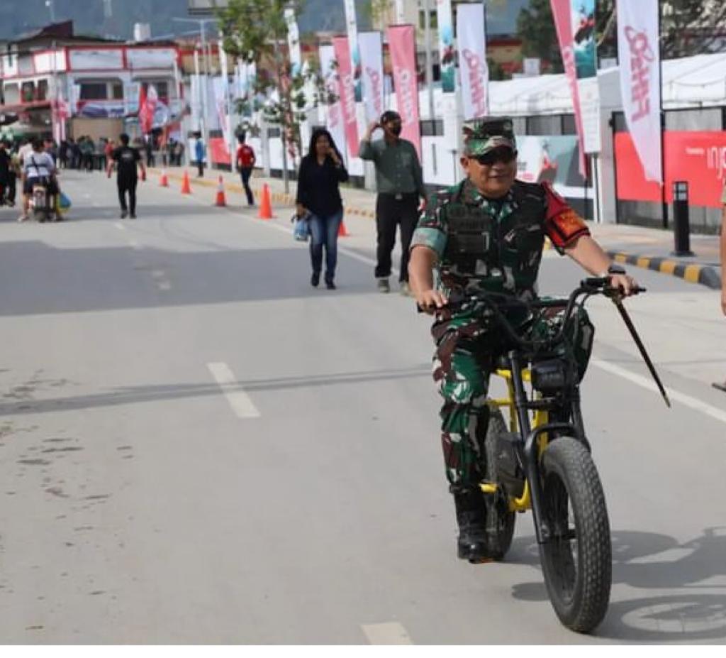 Dipakai Pangdam I/BB, Sepeda Listrik Lokal Jadi Sorotan Wisata F1H2O