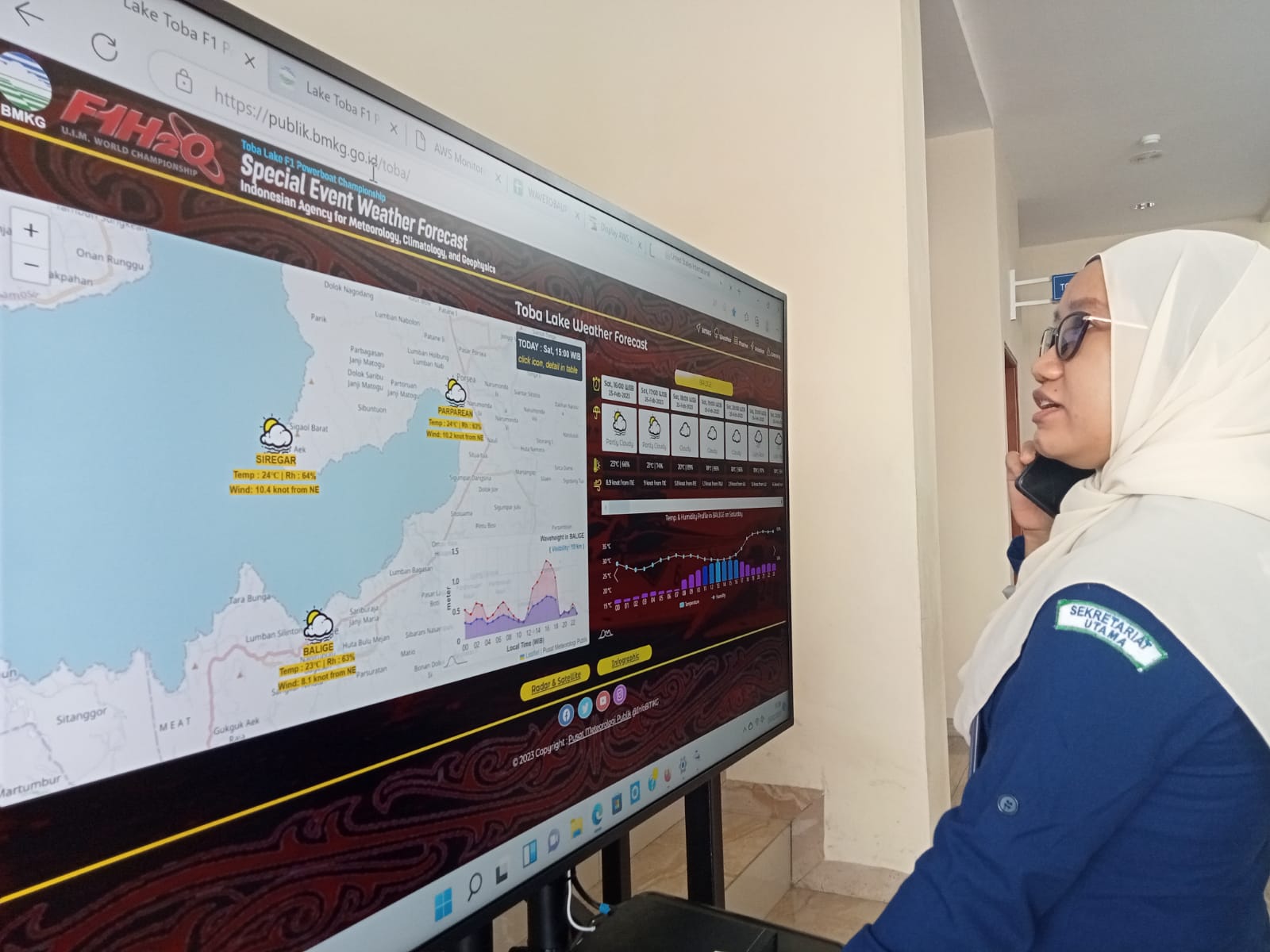 Angin Kencang Paksa Babak Kualifikasi F1 Powerboat Ditunda