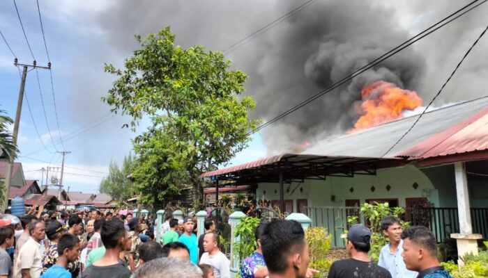 Kerugian Kebakaran Simeulue Rp1,41 M
