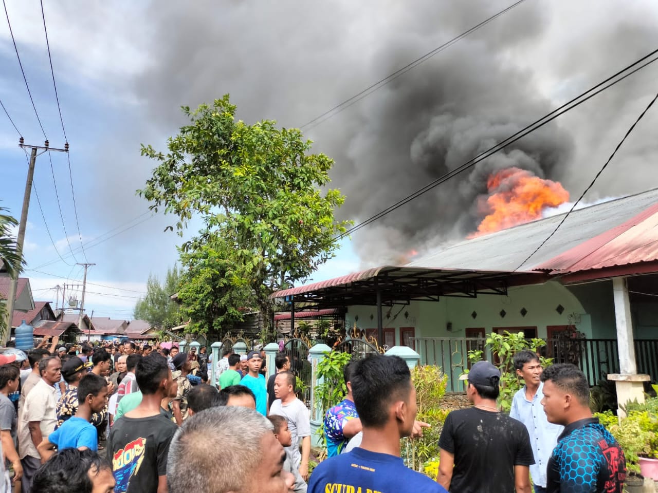 Kerugian Kebakaran Simeulue Rp1,41 M