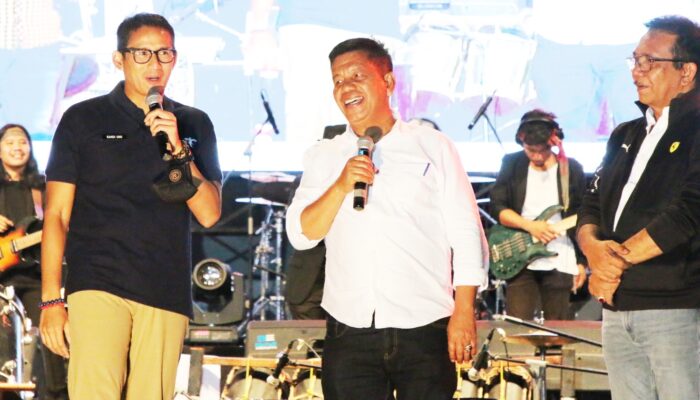 Hadiri Panggung ‘Archipelago In The Land Of God-Simalungun’, Menparekraf Ngaku Ditodong Bupati