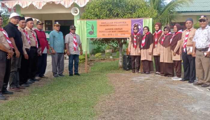 Perdana, MAN 1 Simeulue Selenggarakan Kegiatan Pramuka