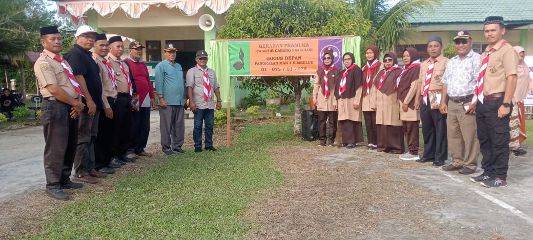 Perdana, MAN 1 Simeulue Selenggarakan Kegiatan Pramuka