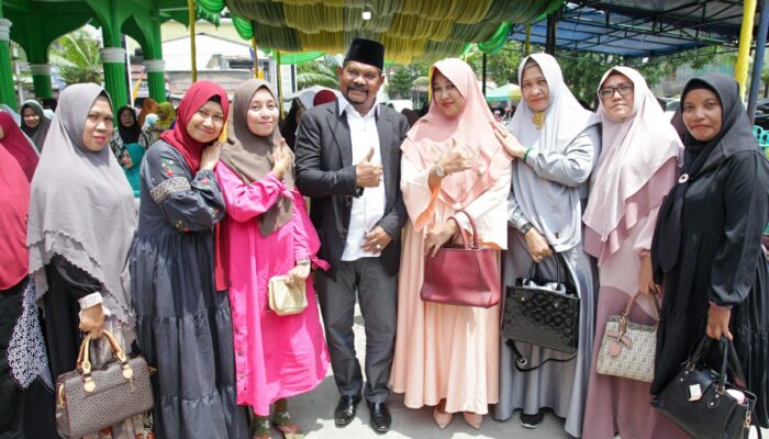 Disapa Warga Perumnas Mandala, Rahudman Ajak Bangun Jembatan Hati