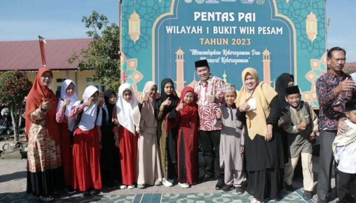 Pj Bupati Bener Meriah Buka Lomba Pentas PAI Antar SD
