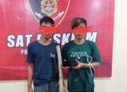 Dua Tersangka Pembunuh Satpam Dibekuk