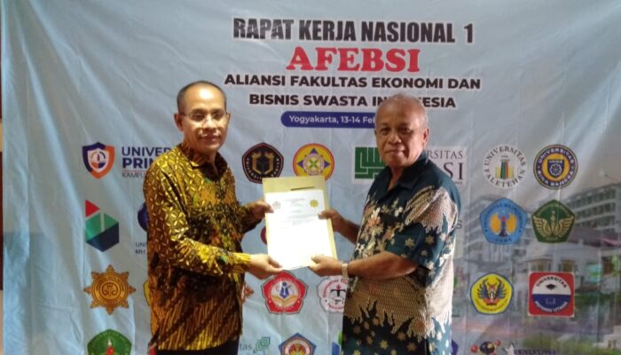 FEB Undhar Hadiri Rakernas AFEBSI Di Universitas Widya Mataram