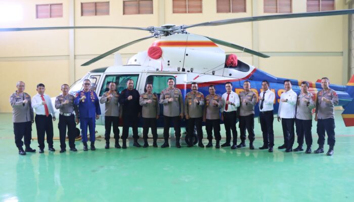 Kapolda Aceh Cek Kelaikan Operasional Helikopter