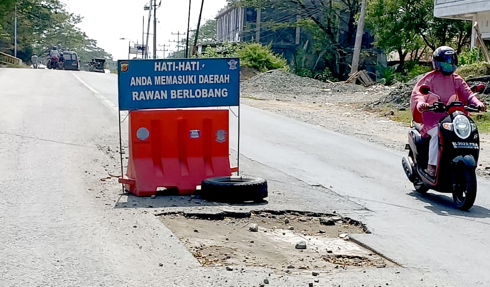 Jalinsum Wilayah Pidie Bertabur Lubang Maut