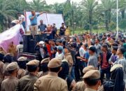 Ribuan Massa Minta Kemendagri Tegas Soal Kepemimpinan Di Palas