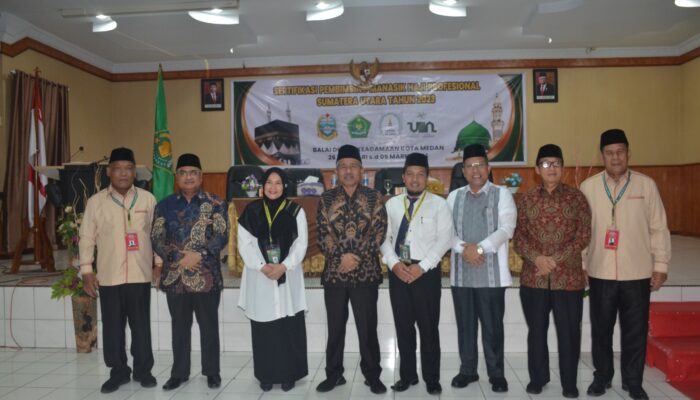 FKKBIHU Sumut Gelar Sertifikasi Pembimbing Ibadah Haji Profesional