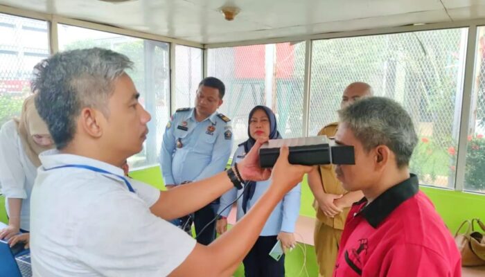 Lapas Kelas I Medan Gandeng Disdukcapil Rekam E-KTP Warga Binaan