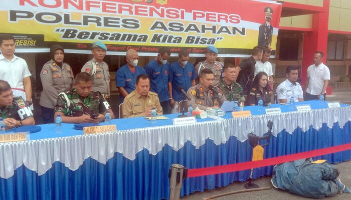 Komplotan Pencuri Rel KAI Dibekuk, 10 Buron