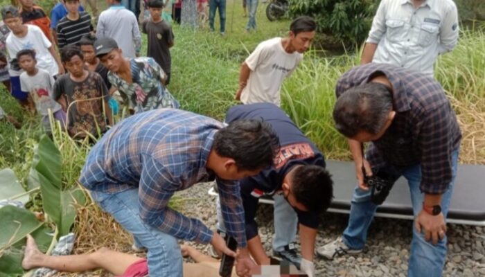 Pengantar Air Isi Ulang Tewas Ditabrak Kereta Api Di Percut Seituan