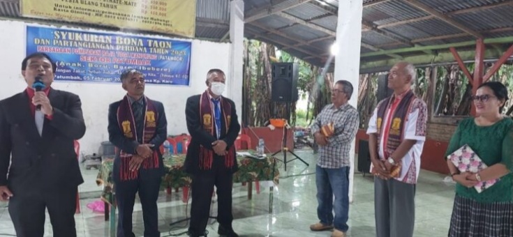 Syukuran Bona Taon PATAMBOR Sektor 7 Patumbak Sukses Meriah