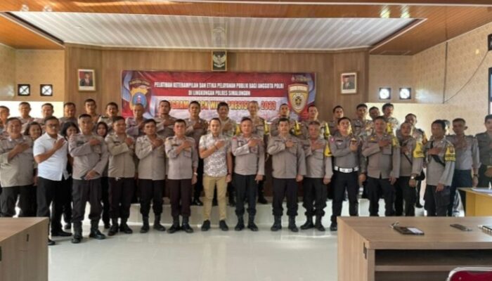 Polres Simalungun Gelar Pelatihan Membuat Konten Medsos