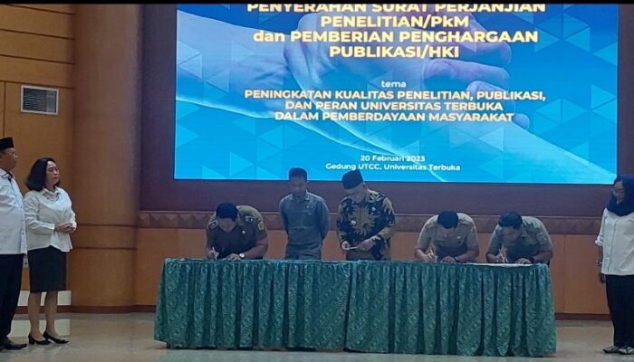 UT Tingkatkan Anggaran Penelitian dan Pengabdian Masyarakat
