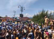 Siltap Diturunkan, Ribuan Pengulu Dan Perangkat Kute Demo DPRK Agara