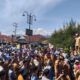 PEMKAB turunkan Siltap, ribuan pengulu kute demo DPRK Agara. Waspada/Seh Muhammad Amin