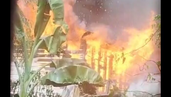 Data Sementara Belasan Rumah Yang Terbakar Di Simeulue
