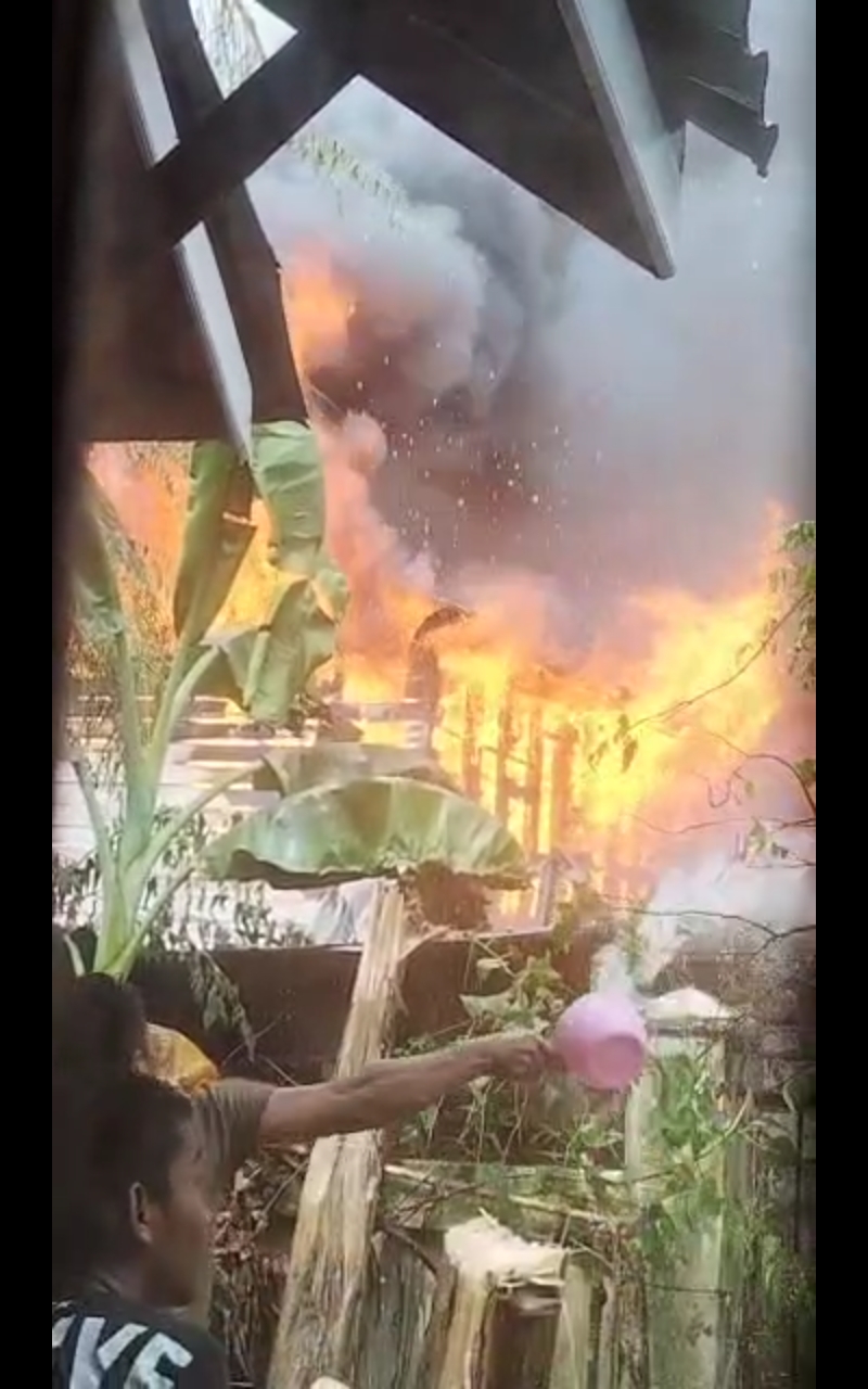 Data Sementara Belasan Rumah Yang Terbakar Di Simeulue