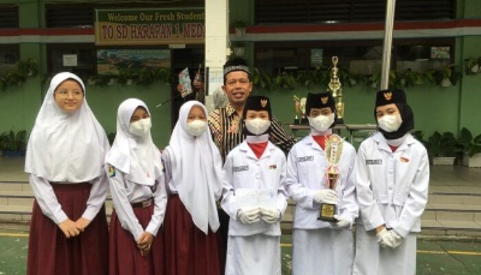 SD Harapan 1 Juara Lomba Tari Kreasi Nusantara