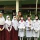 Chiquita Athaya Said (dua dari kiri) bersama teman-teman grup tari SD Harapan 1 yang berhasil meraih prestasi pada ajang lomba tari yang dilaksanakan Yayasan Pendidikan Ikal Bulog. Waspada/Ist